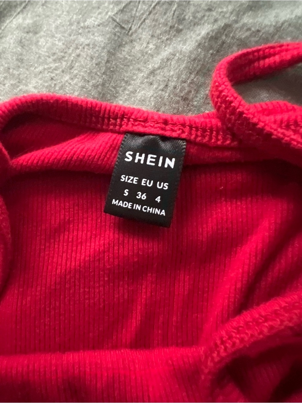 Red Tank Top - Picture 2 of 3